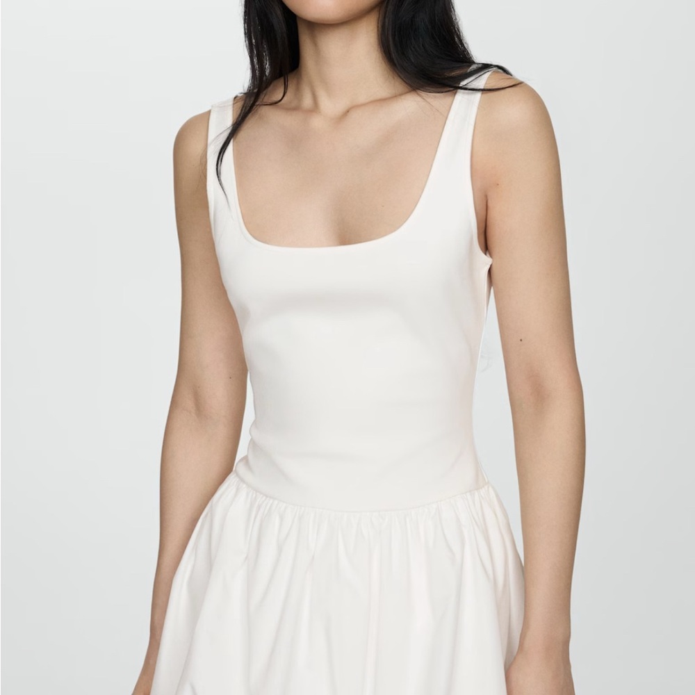 Mango white a-line Dress - Picture 2 of 6